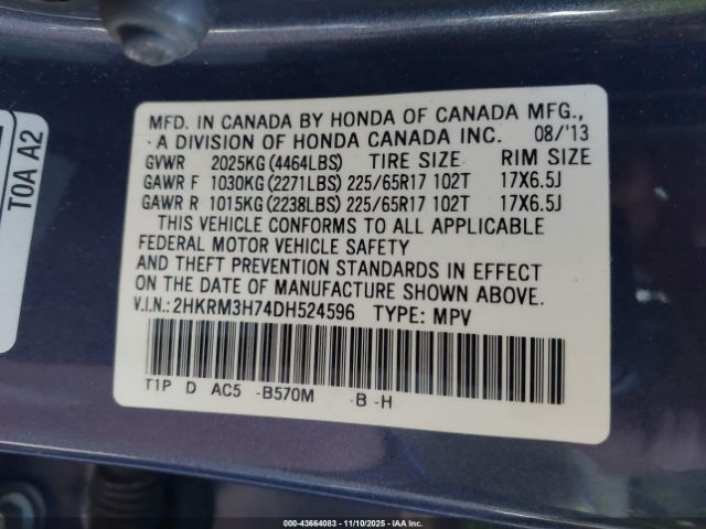 Honda CR-V Ex-l Image 7