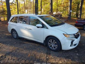  Salvage Honda Odyssey