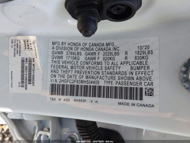 Honda Civic Sport Image 5