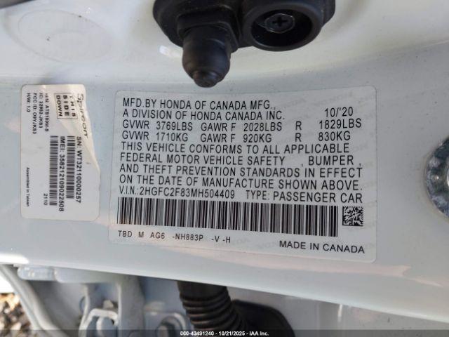 Honda Civic Sport Image 5