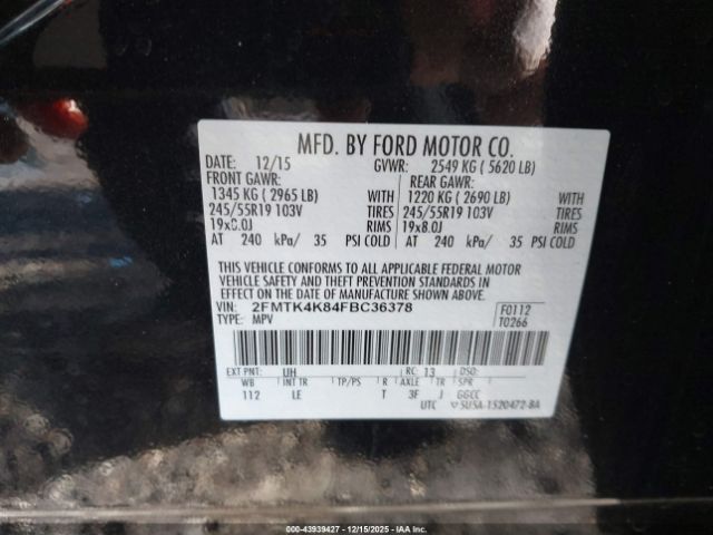 Ford Edge Titanium Image 9