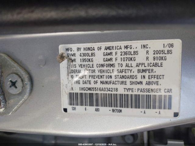 Honda Accord 3.0 Ex Image 8