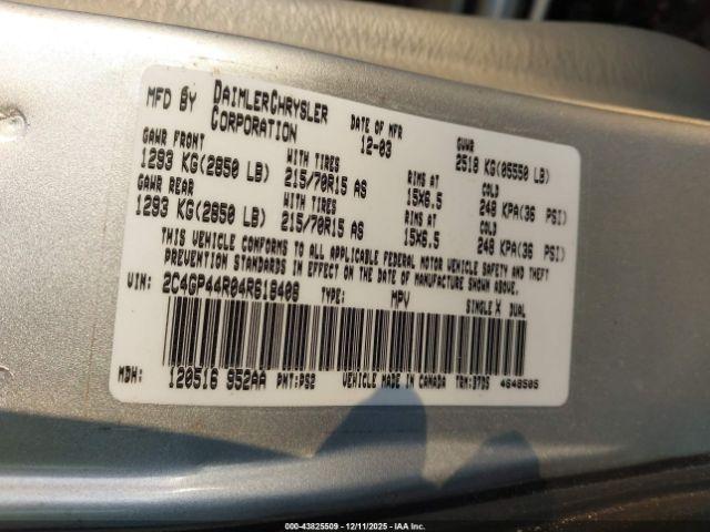 Chrysler Town & Country Lx Image 13