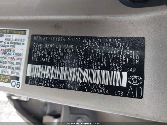 Toyota Corolla Ce Image 7