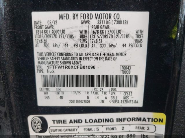 Ford F-150 Svt Raptor Image 2