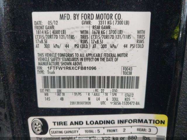 Ford F-150 Svt Raptor Image 2