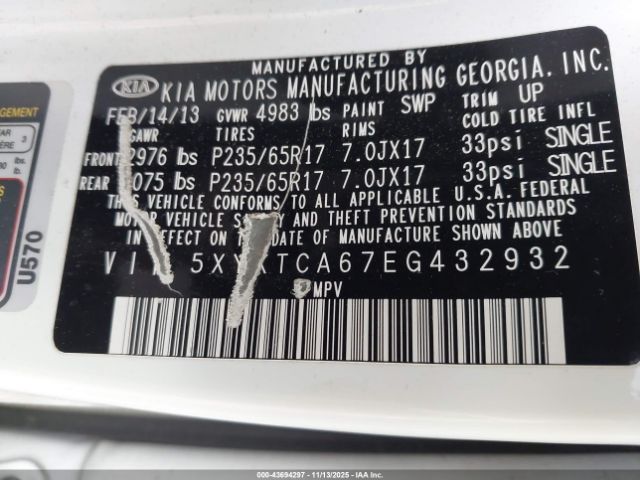 Kia Sorento Lx Image 9