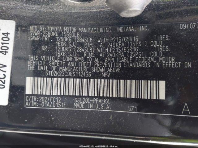 Toyota Sienna Le Image 11