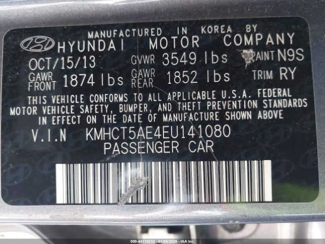 Hyundai ACCENT Gs Image 11