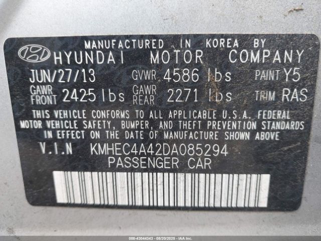 Hyundai SONATA Limited Image 12