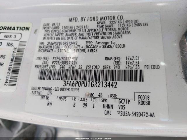 Ford Fusion Se Luxury Image 11