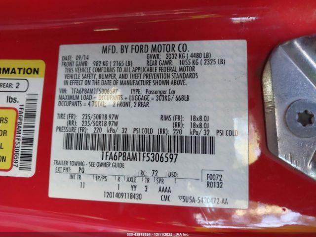 Ford Mustang V6 Image 15