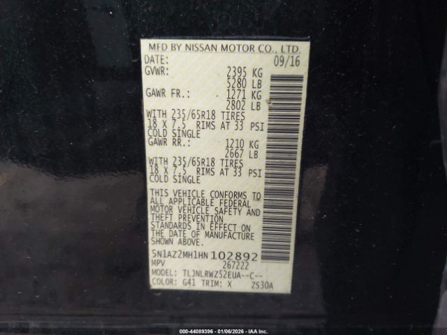 Nissan Murano Sl Image 2